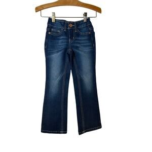 JUSTICE Girl’s Dark Wash Midrise Boot Cut Jeans / Size: 6 Slim